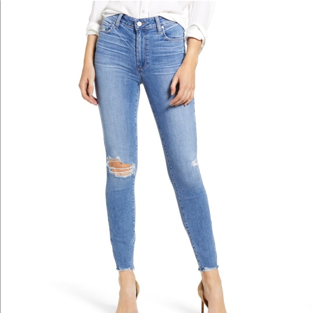 Paige Hoxton Ankle high waisted jeans 27